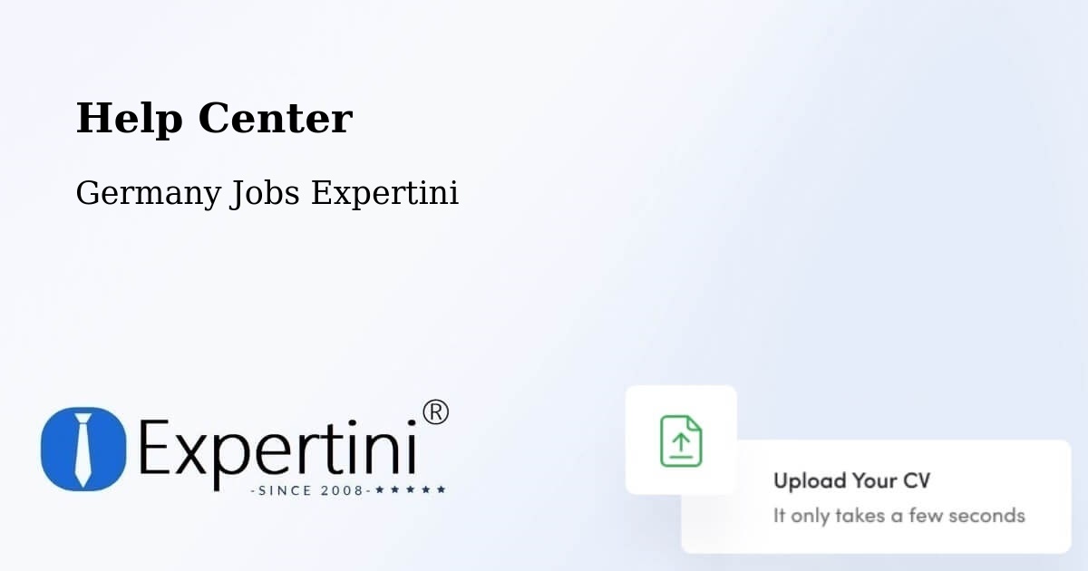 Help Center – Kappeln - Germany Jobs Expertini