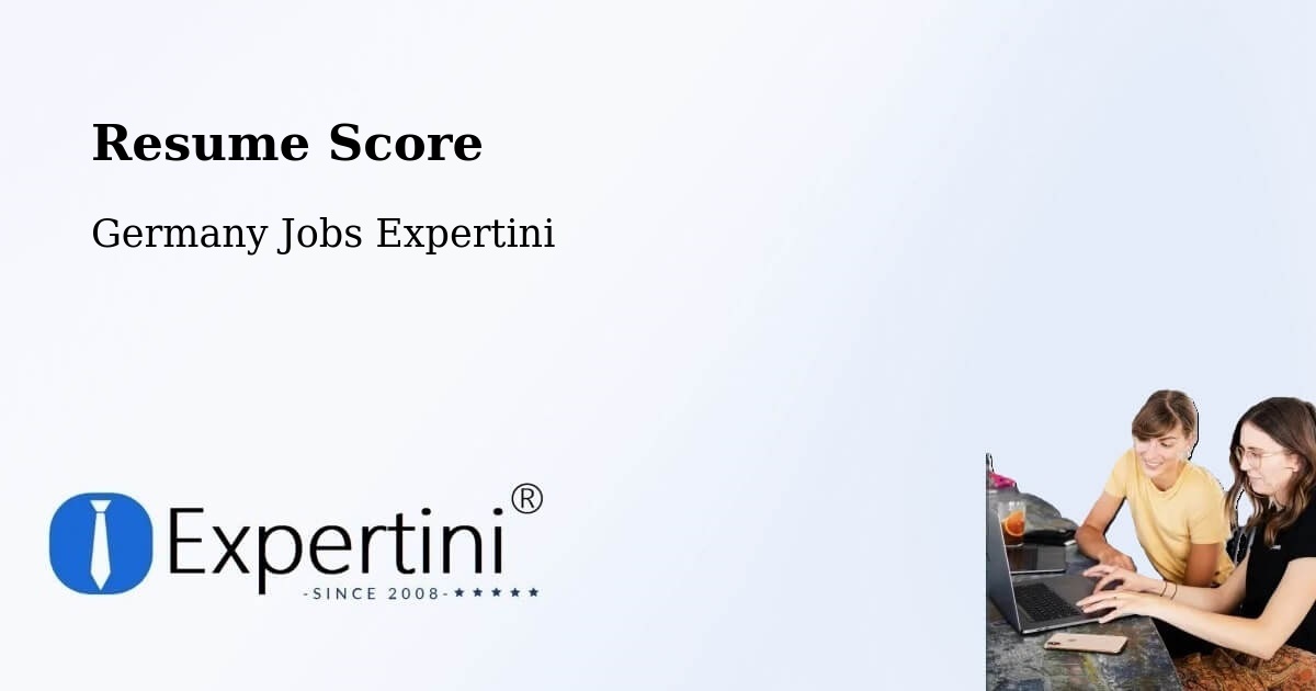 Resume Score & Job Description Match Tool – Kappeln - Germany Jobs Expertini