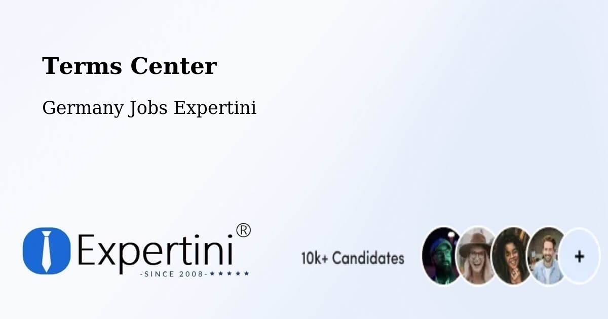 Terms of Service – Kappeln - Germany Jobs Expertini